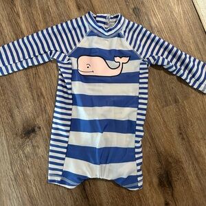 Vineyard Vines Infant Rashguard Swimsuit